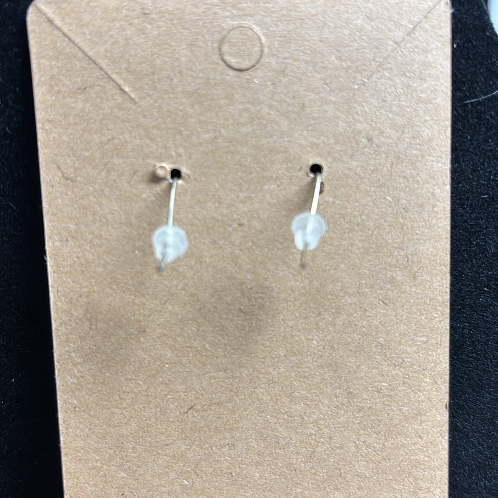 NWOT Gold and Turquoise Colored Earrings - Picture 7 of 7